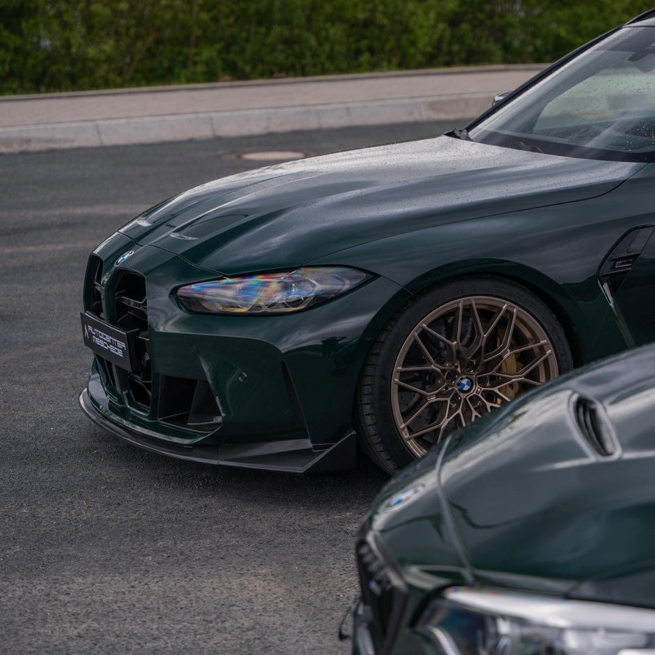 Dry Carbon Fiber Front Splitter CS L for BMW G80 G82 M3 M4 - SEO Optimized