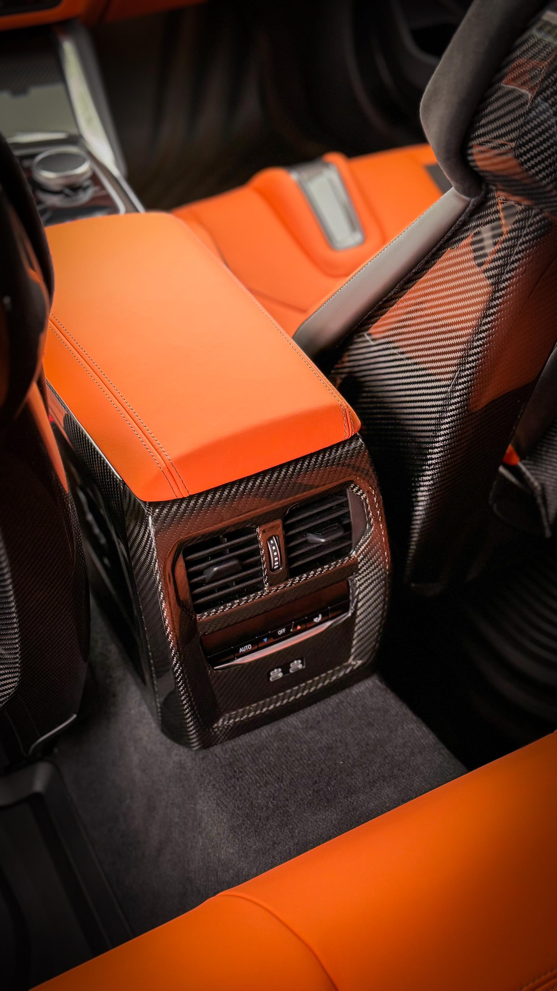 SEO Optimized: Carbon Fiber Interior Center Console for BMW G20 G42 G22 G80 G82 G87