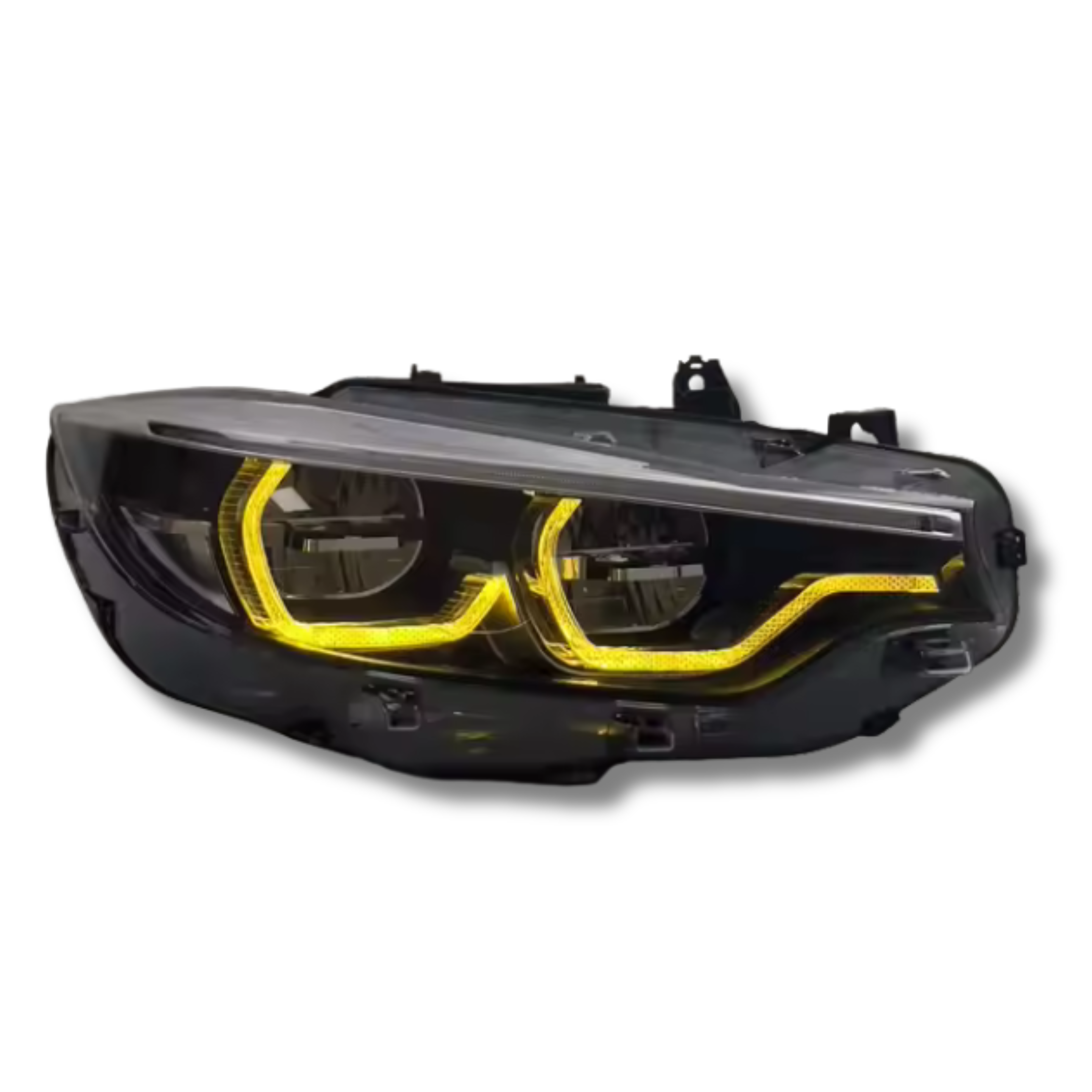 IKON LCI2 Style Scheinwerfer V1 (DRL-Farbwechsel WEIß, GELB, ROT inkl. Codierung) – F80/F82/F32