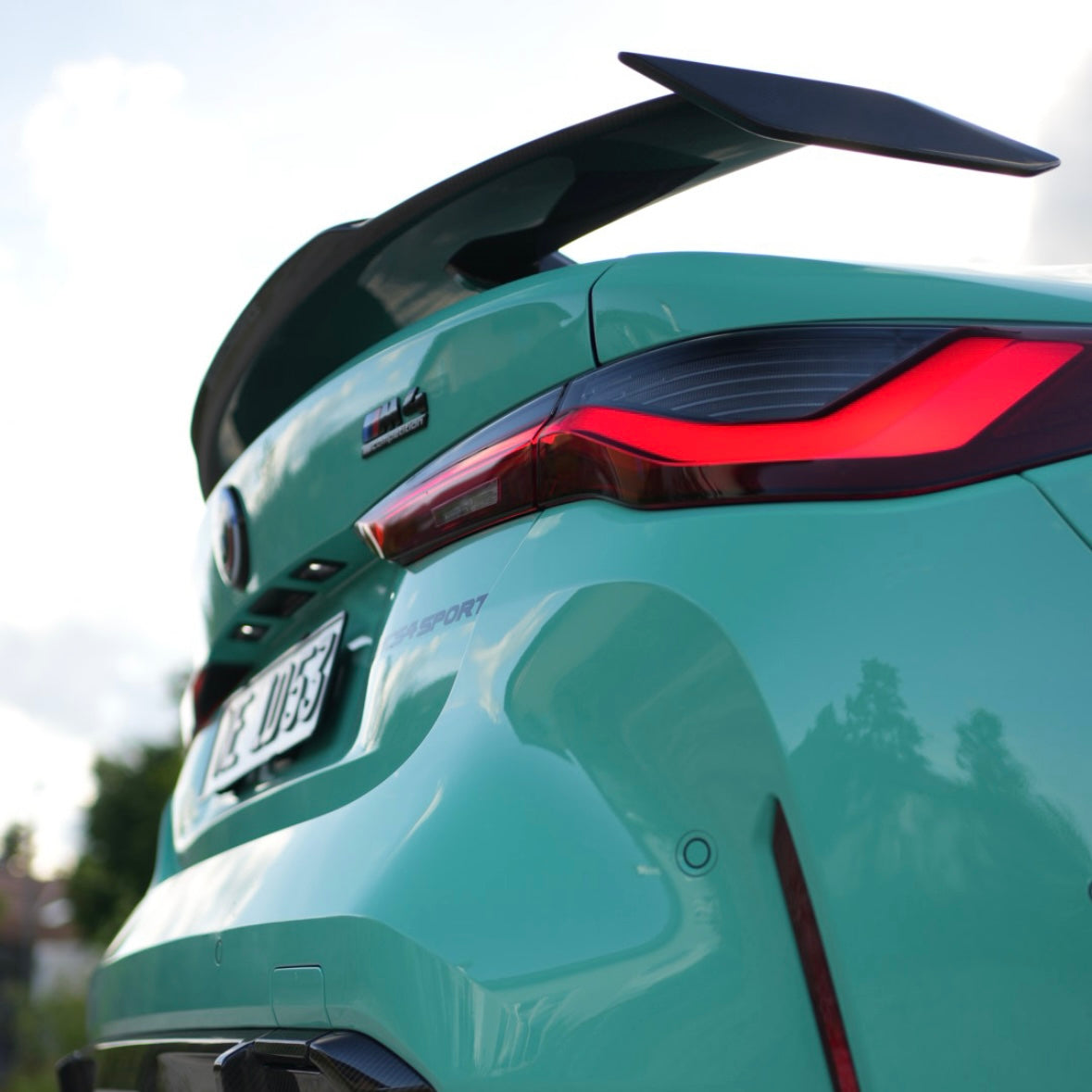 Carbon Fiber Wing Spoiler passend für BMW G82 G22