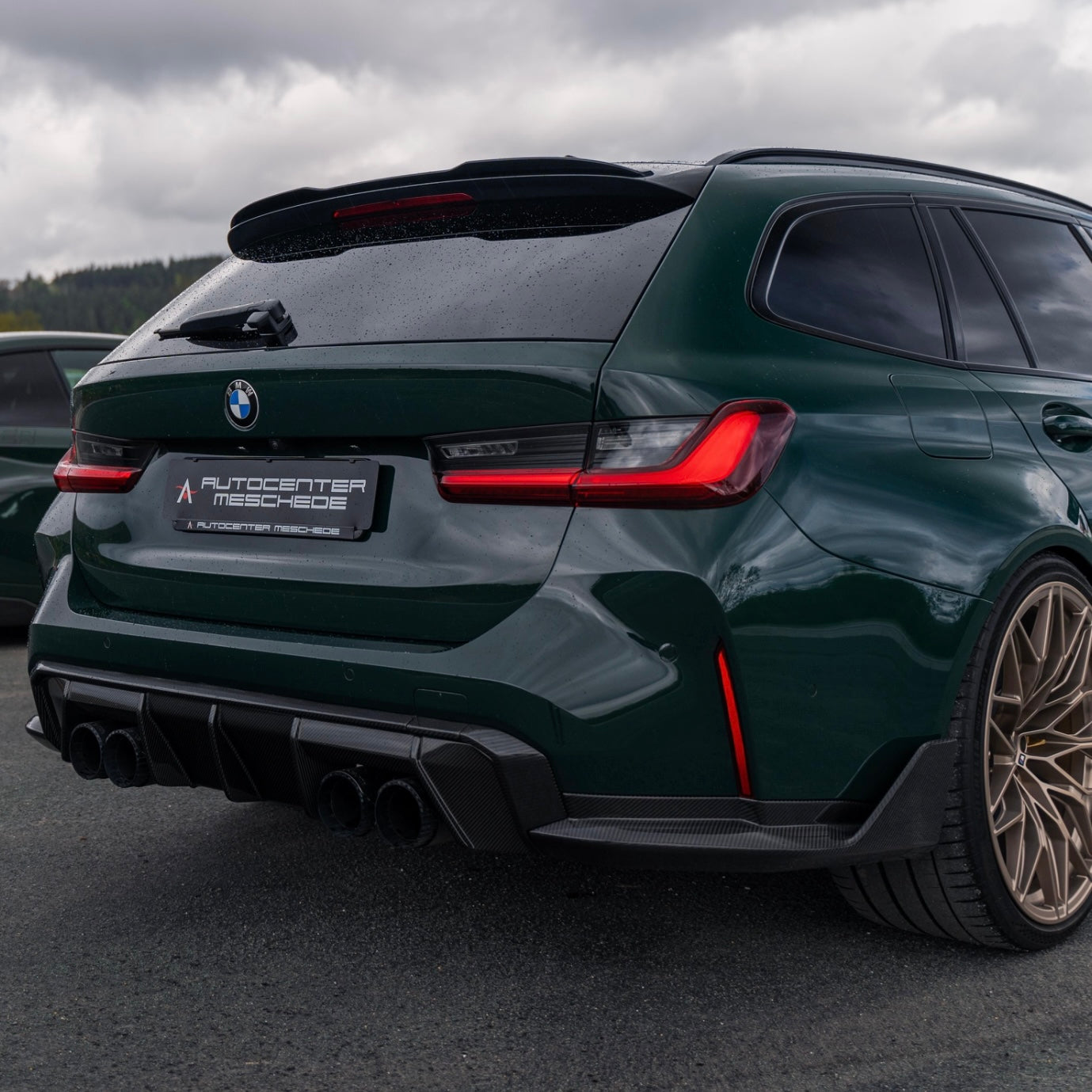 Dry Carbon Fiber Wing Side Splitters for BMW M3 G80 M4 G82 - SEO Optimized