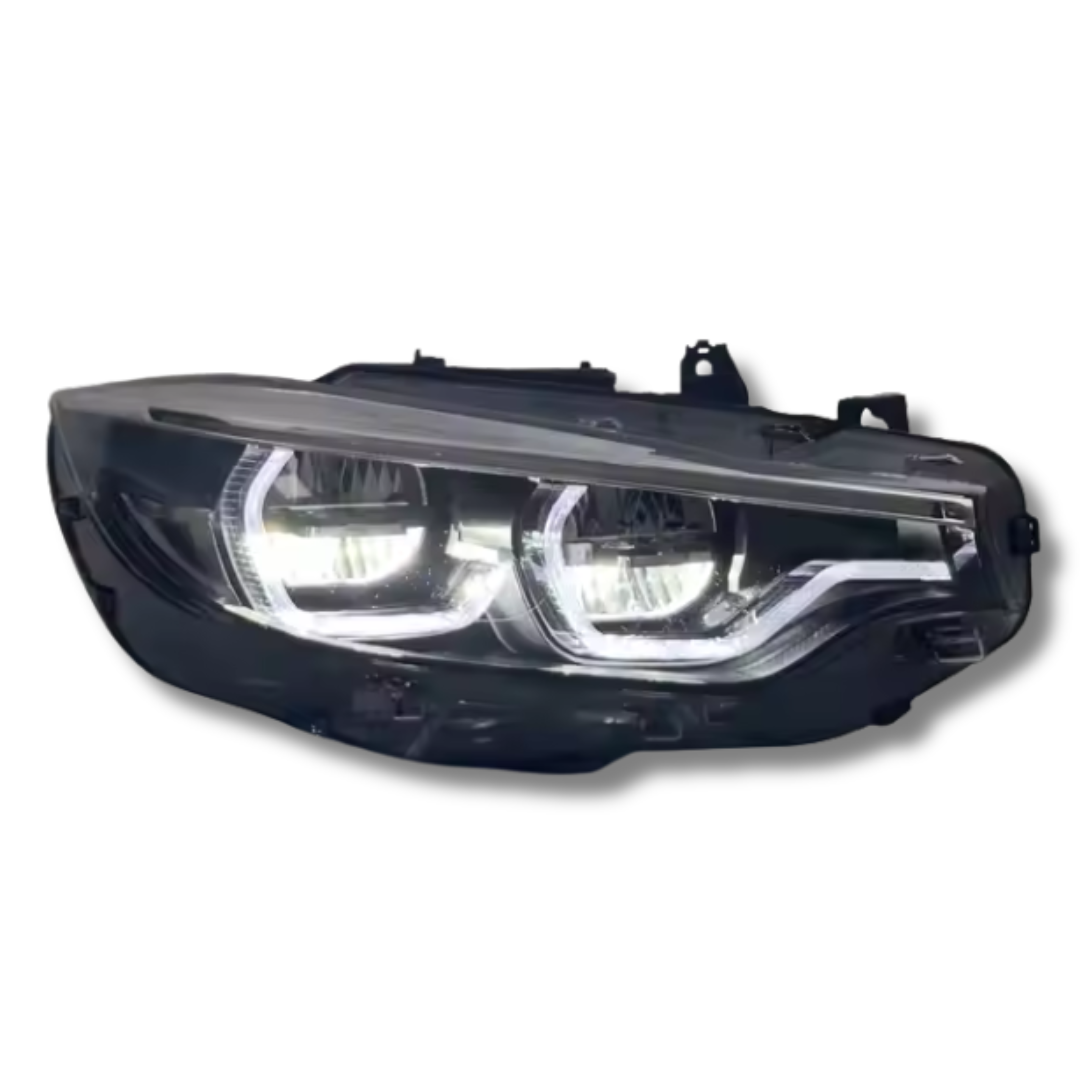 IKON LCI2 Style Scheinwerfer V1 (DRL-Farbwechsel WEIß, GELB, ROT inkl. Codierung) – F80/F82/F32