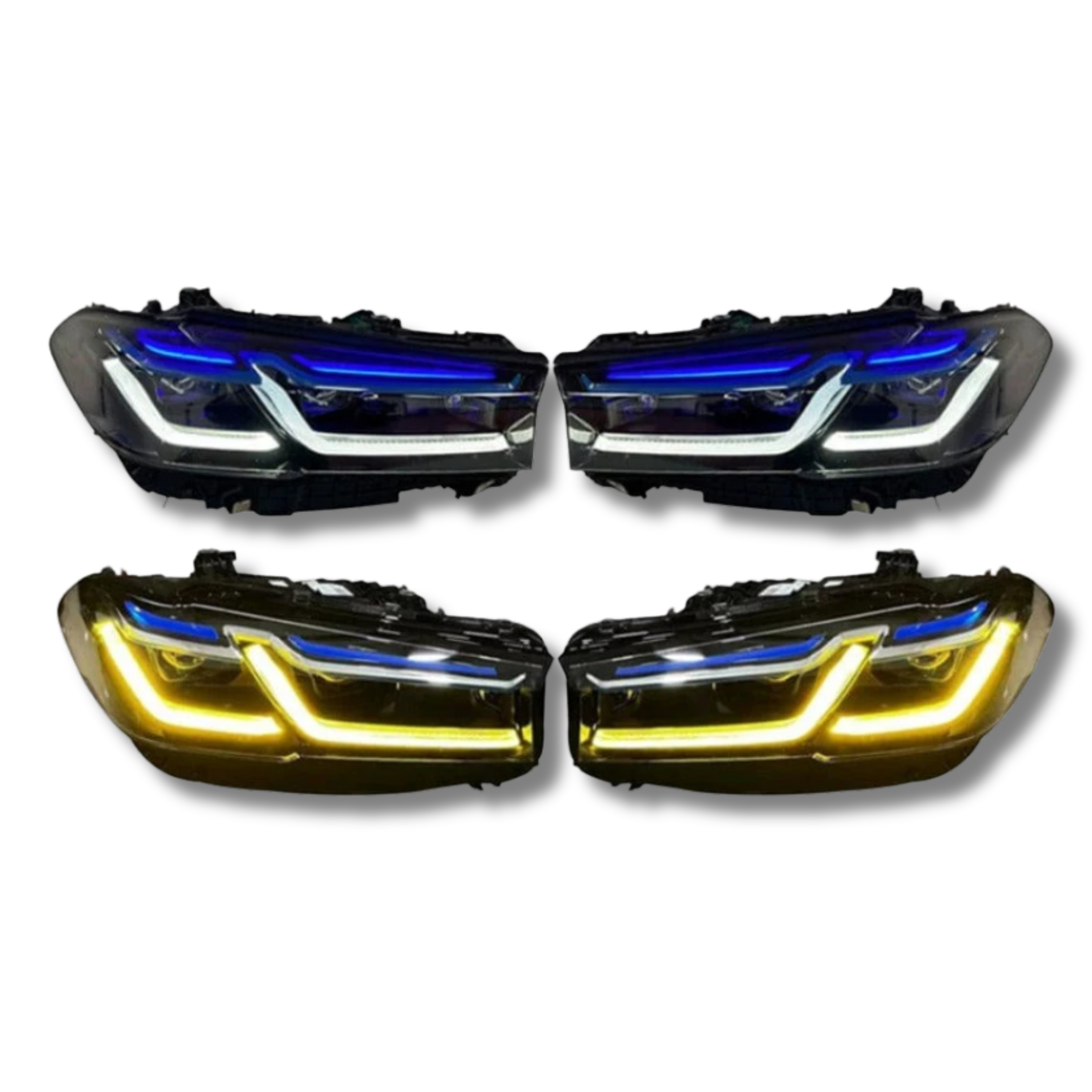 Laser-Style LED-Scheinwerfer mit farb switch Funktion – BMW F90 M5 / G30 5er