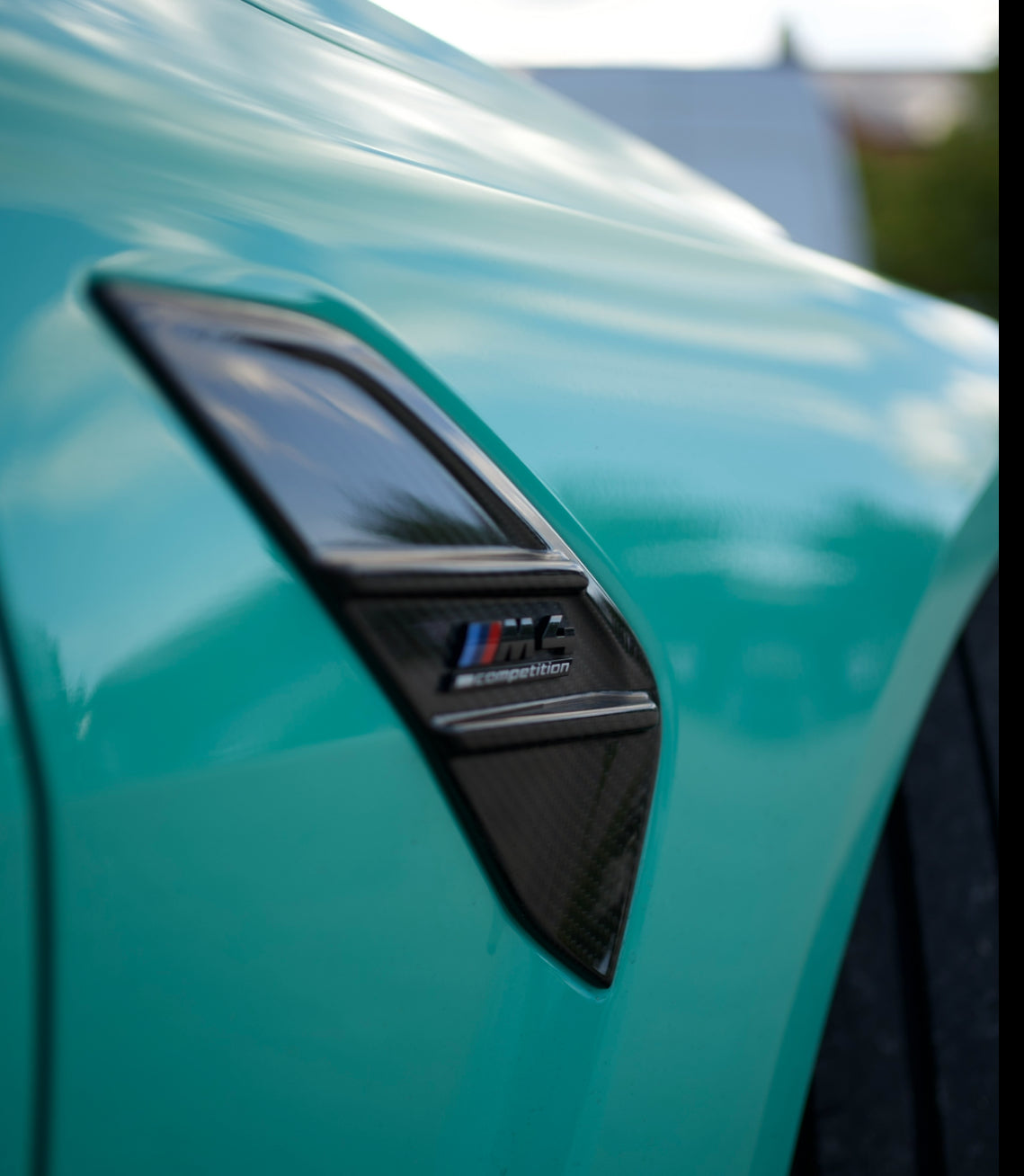 Carbon Fiber Vent Cover2 passend für BMW M3 G80 G81