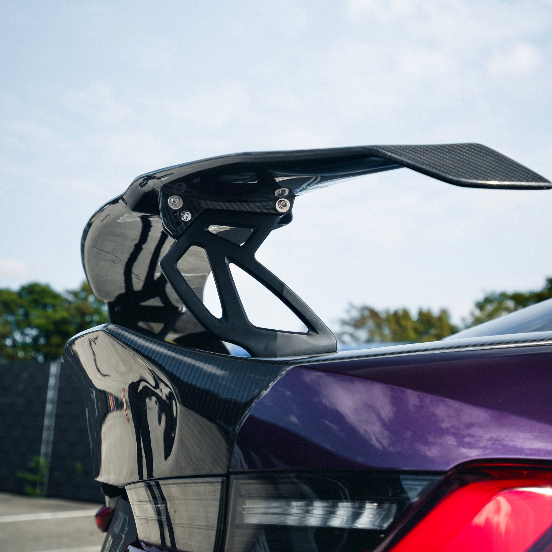 Carbon Fiber Spoiler Wing passend für BMW F80 M3 F82 M4 F87 M2