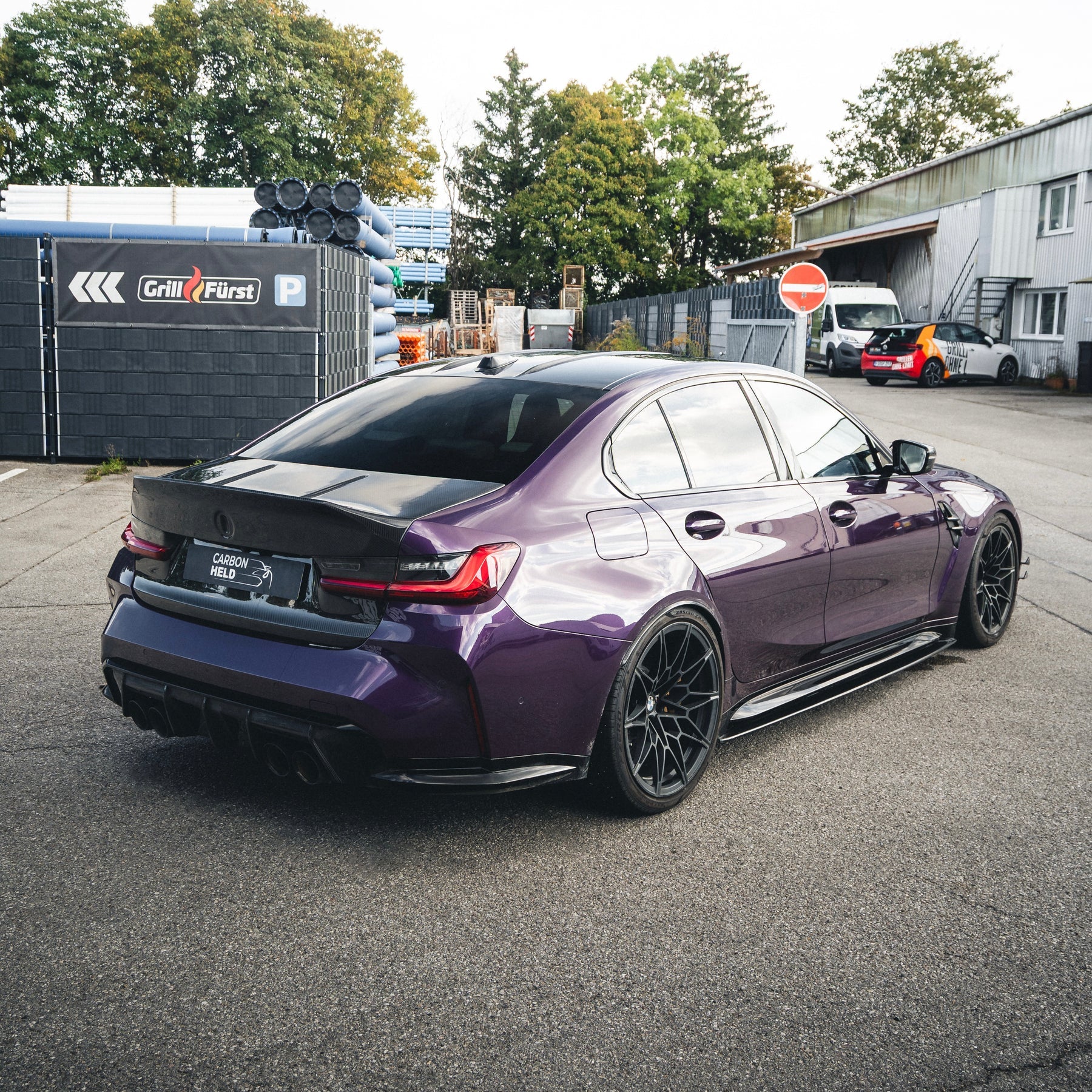 Carbon Fiber Trunk passend für G80