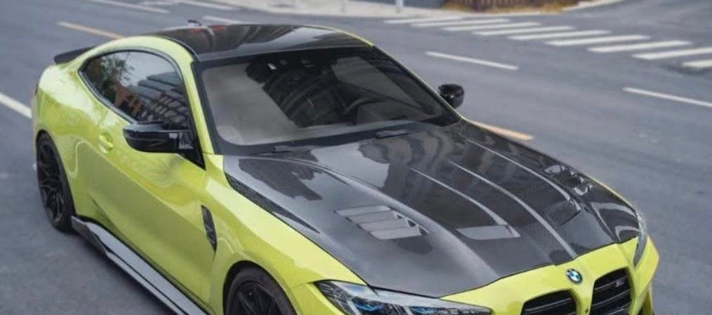 Carbon Fiber Engine Hood passend für BMW M3 M4 G80 G81 G82