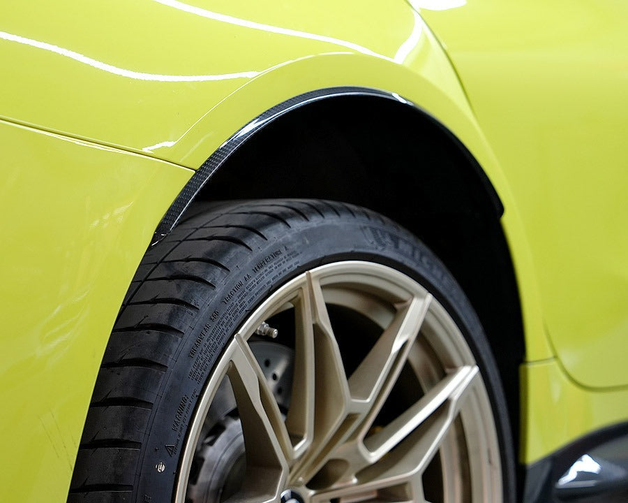 Carbon Fiber Rear Wheel Guards passend für BMW G80 G81 M3