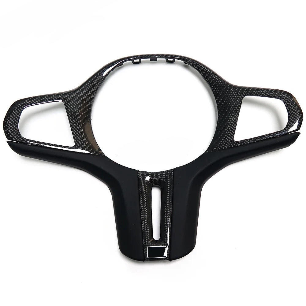 Carbon Fiber Steering Wheel Trim passend für BMW