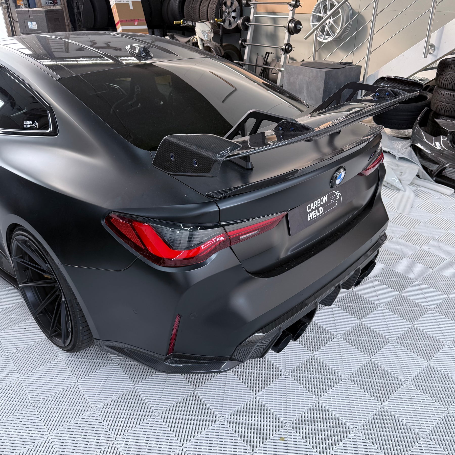 Carbon Fiber Heckflügel passend für BMW M2 G87 M3 G80 M4 G82