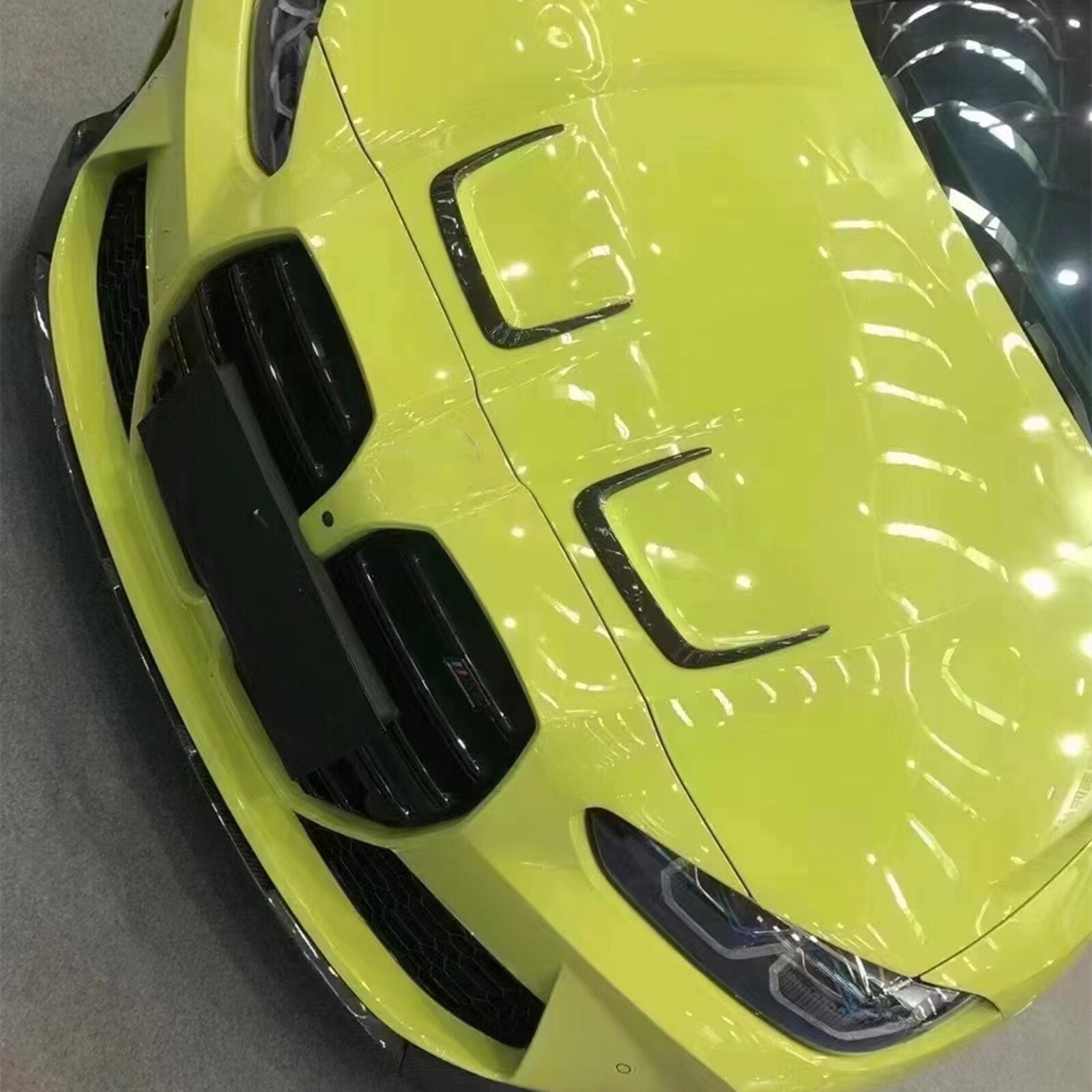 Carbon Fiber Front Hood Trim passend für BMW G80 G82