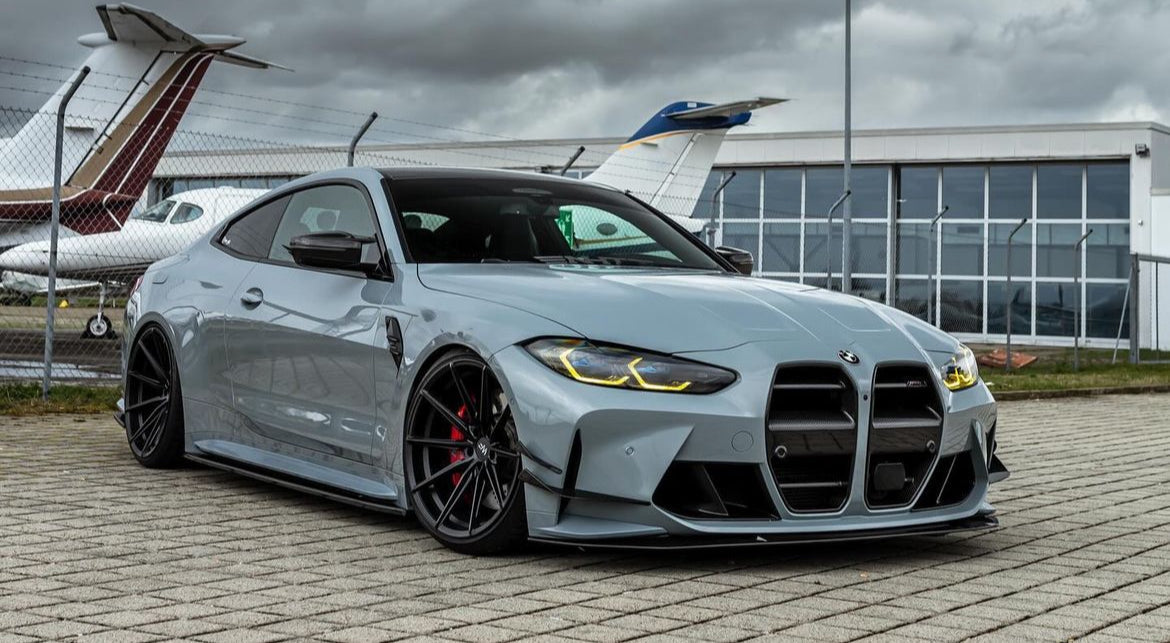 Dry Carbon Fiber Front Splitter V4 passend für BMW G80 G82 M3 M4