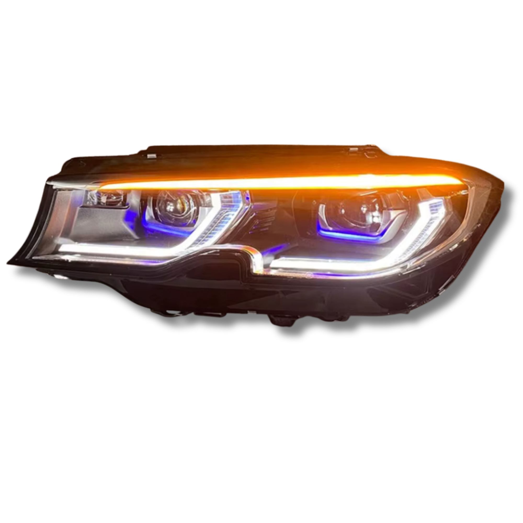 Laser Style LED Scheinwerfer V1 (Weiße-DRL) – G20 3er (non laser only)