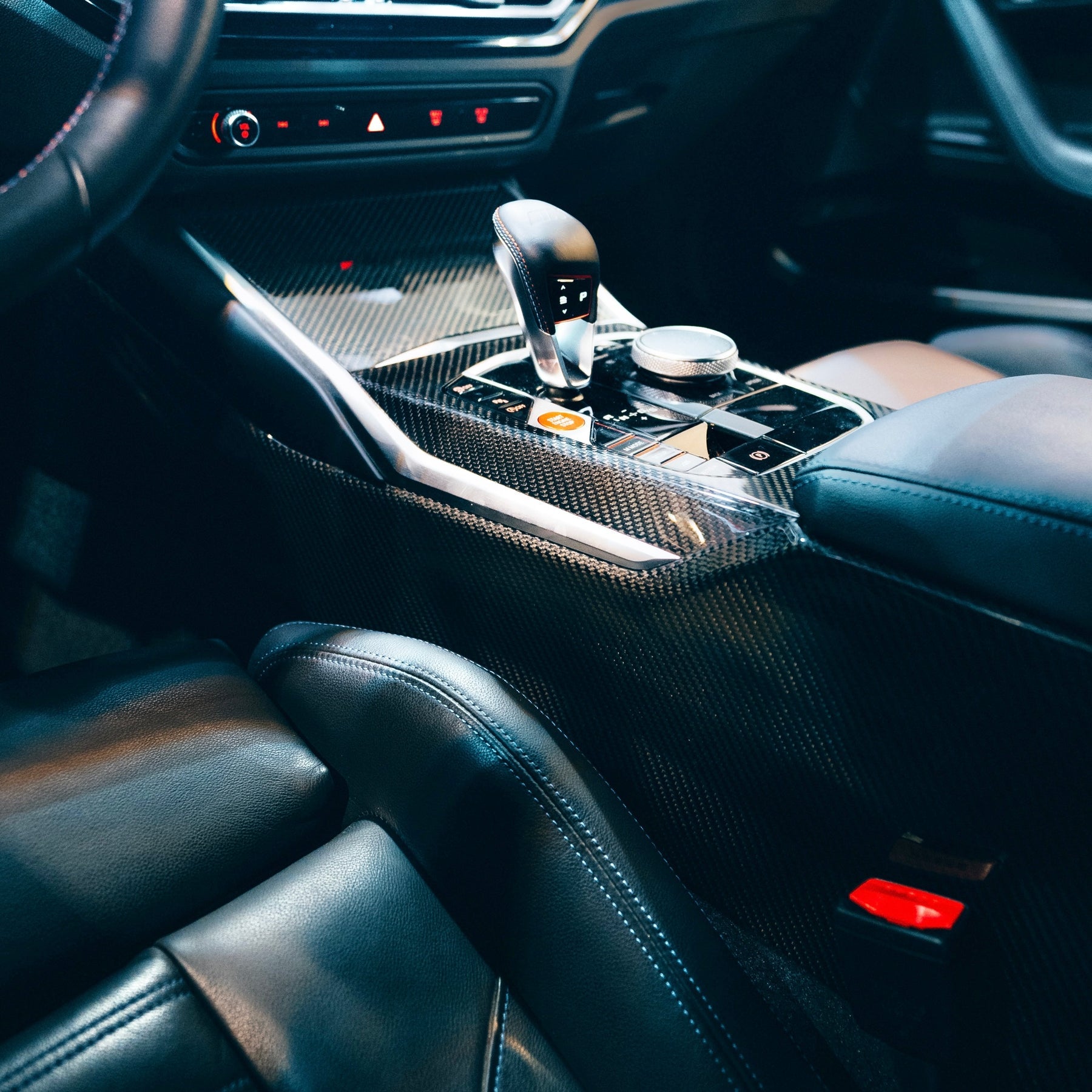 SEO Optimized: Carbon Fiber Interior Center Console for BMW G20 G42 G22 G80 G82 G87