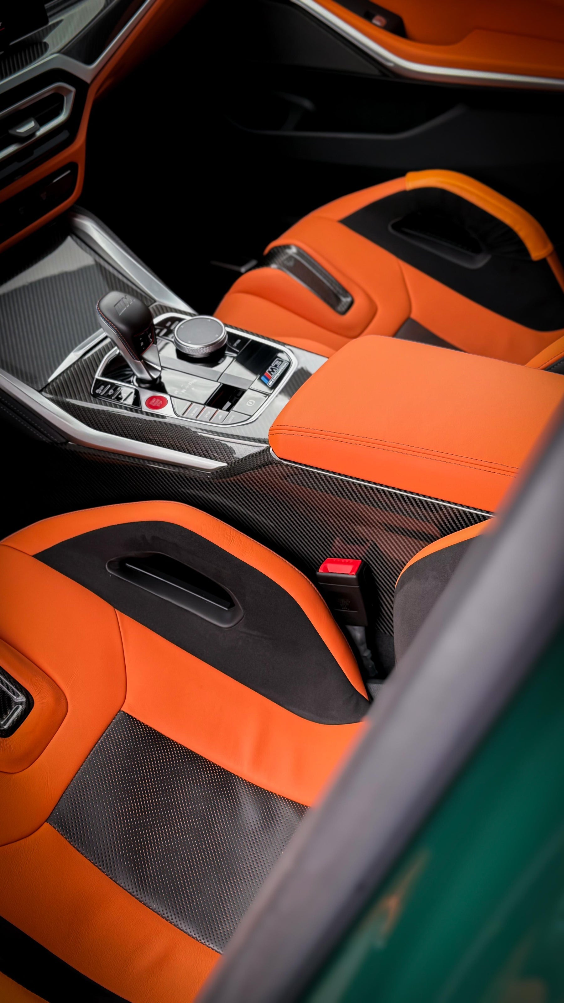 SEO Optimized: Carbon Fiber Interior Center Console for BMW G20 G42 G22 G80 G82 G87