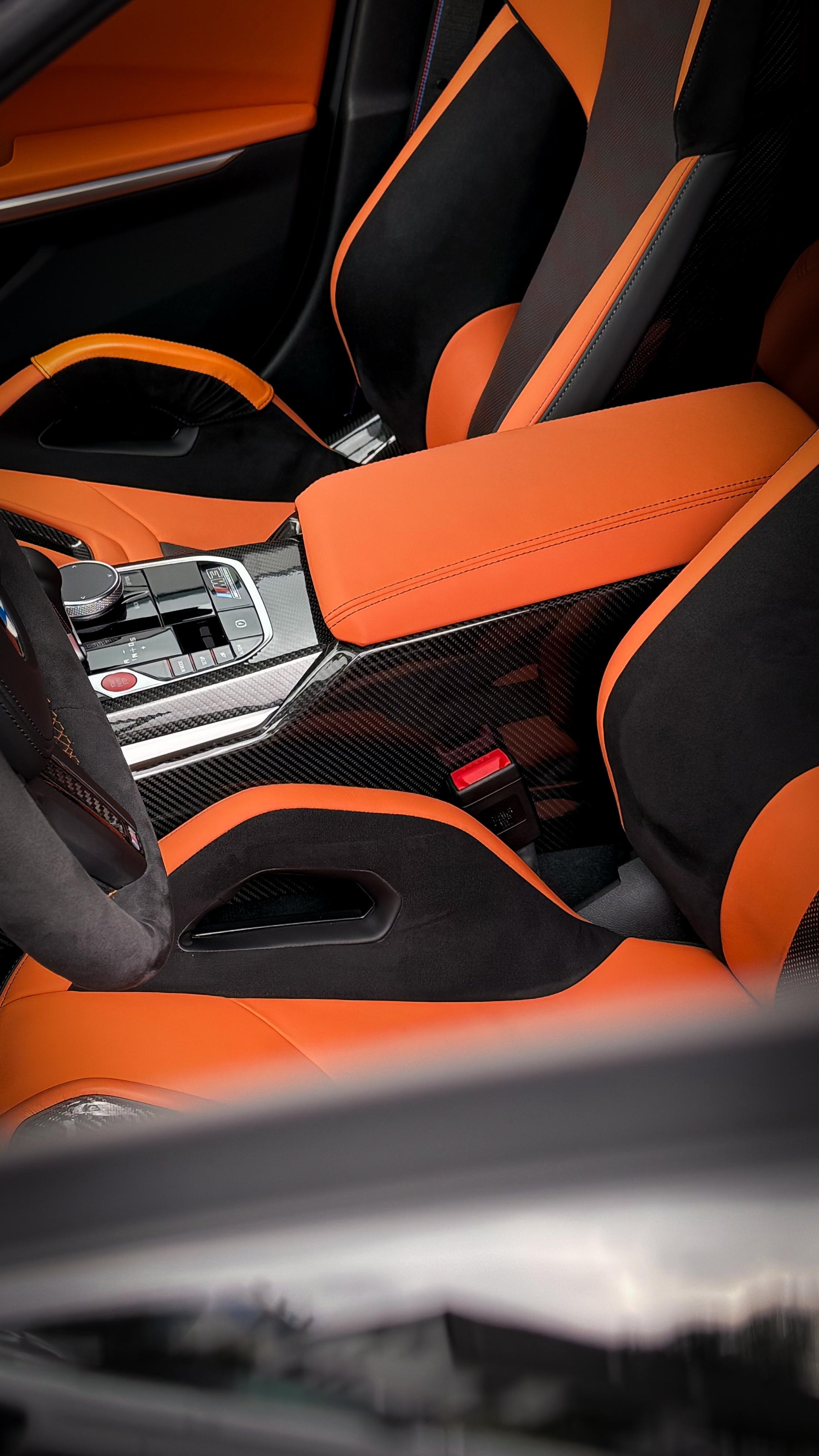 SEO Optimized: Carbon Fiber Interior Center Console for BMW G20 G42 G22 G80 G82 G87