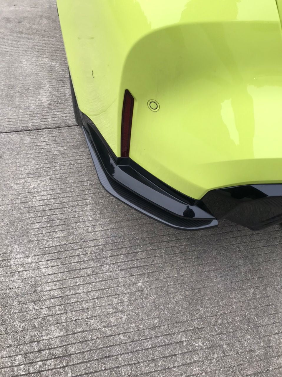 Carbon Fiber Rear Skirts passend für BMW M3 M4 G80 G81 G82 G83