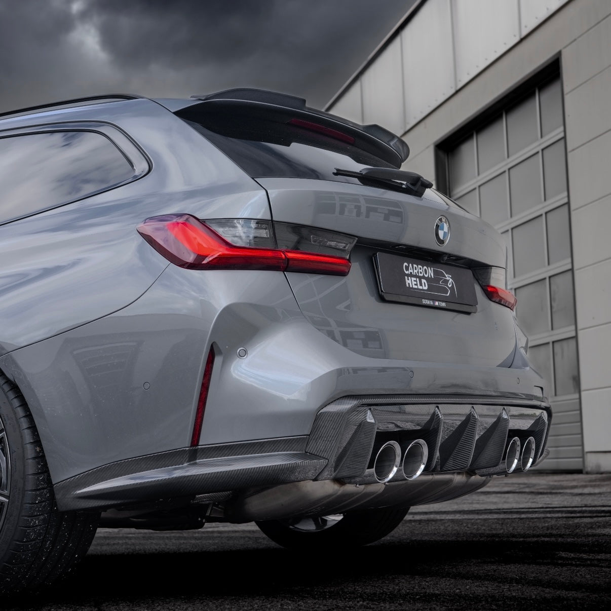 Carbon Fiber Rear Diffuser V2 passend für BMW G82 G83 G80 M4 M3