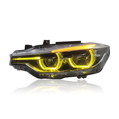 DRL-Farbwechsel-Scheinwerfer „IKON LCI2 Style“ – passend für BMW F30 / F31 3er