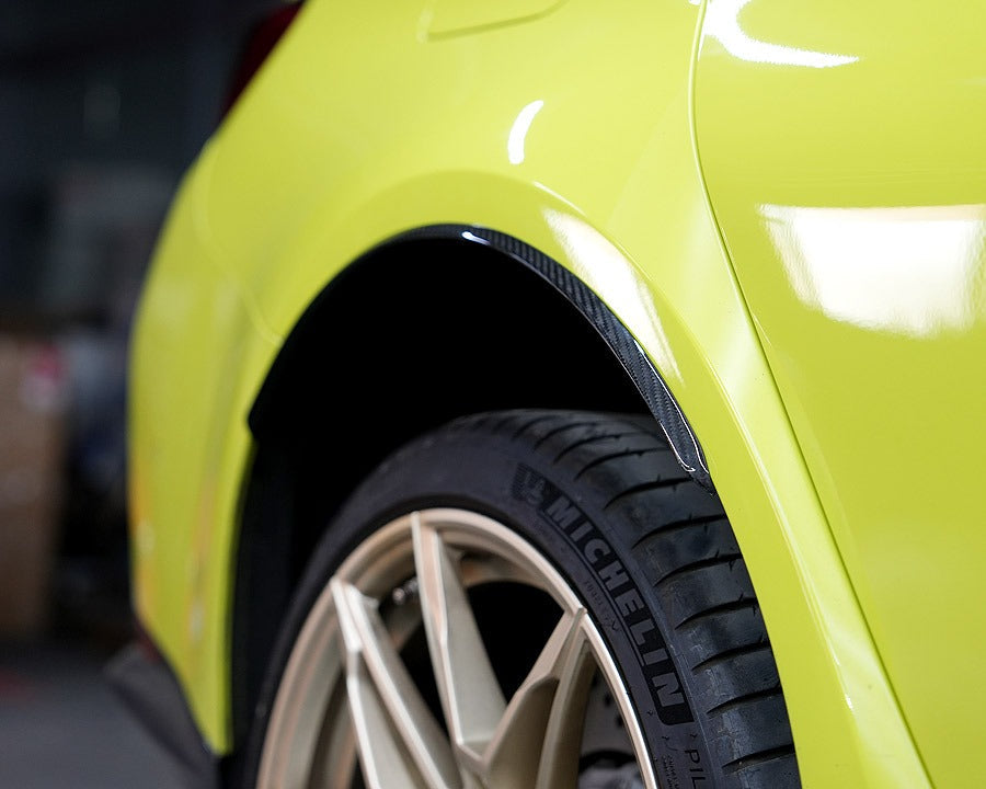 Carbon Fiber Rear Wheel Guards passend für BMW G80 G81 M3