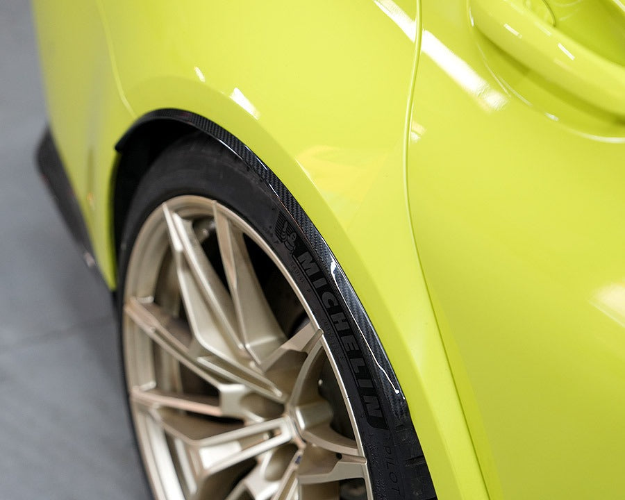 Carbon Fiber Rear Wheel Guards passend für BMW G80 G81 M3