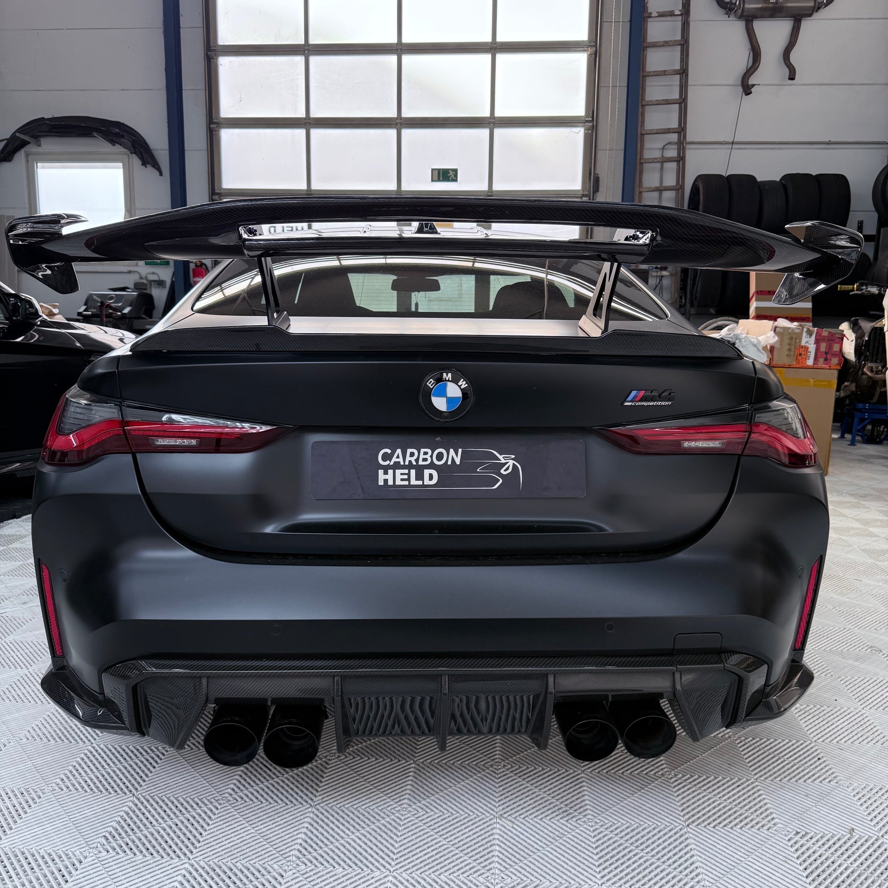 Carbon Fiber Heckflügel passend für BMW M2 G87 M3 G80 M4 G82