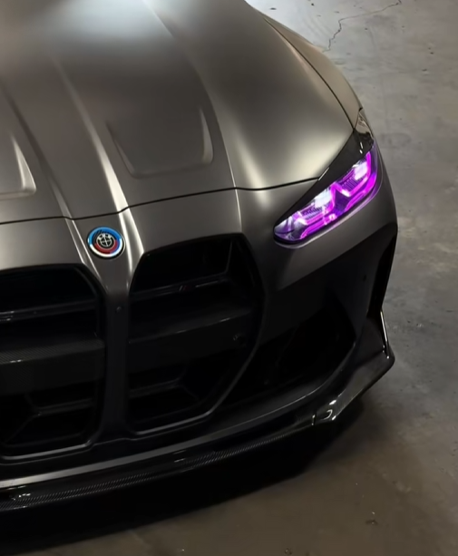 LIGHTLANE RGB DRL-Farbwechsel-Modul passend für BMW M3/M4/4er (G22–G26, G80/G82) Nur Laserlicht
